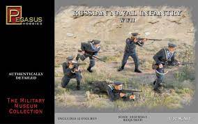 Second Chance 36/Russian Navel Infantry WWII  1/72 Scale | 3203 | Pegasus Model Kits