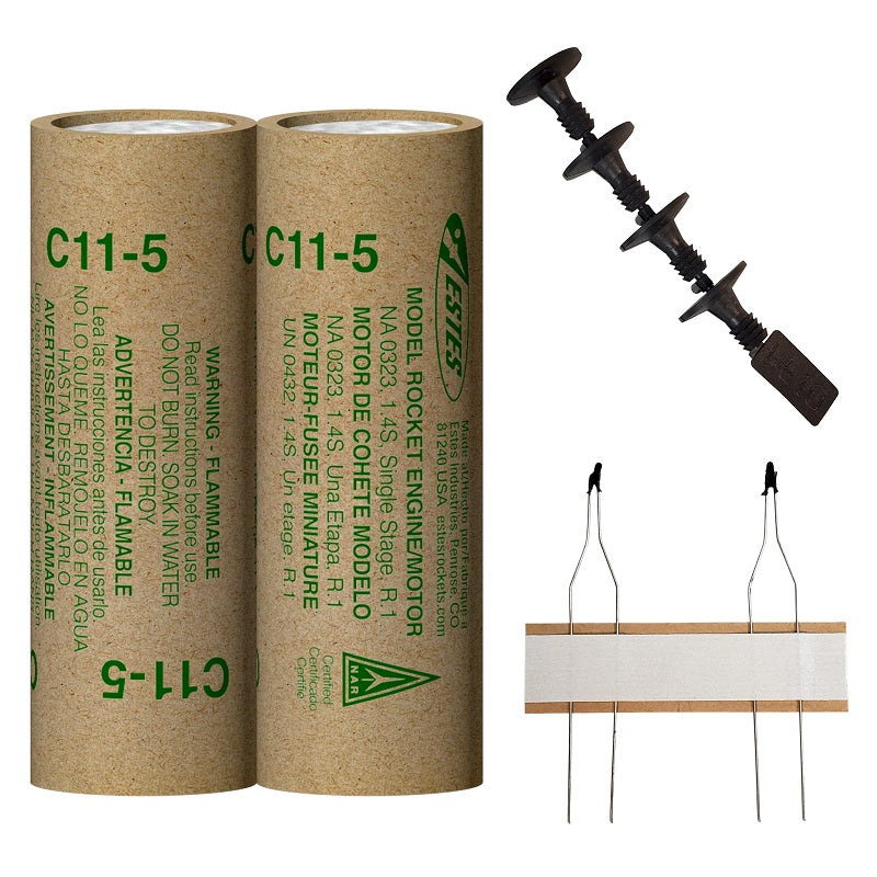C11-5 Model Rocket Engines (2pk) | EST10026 | Estes