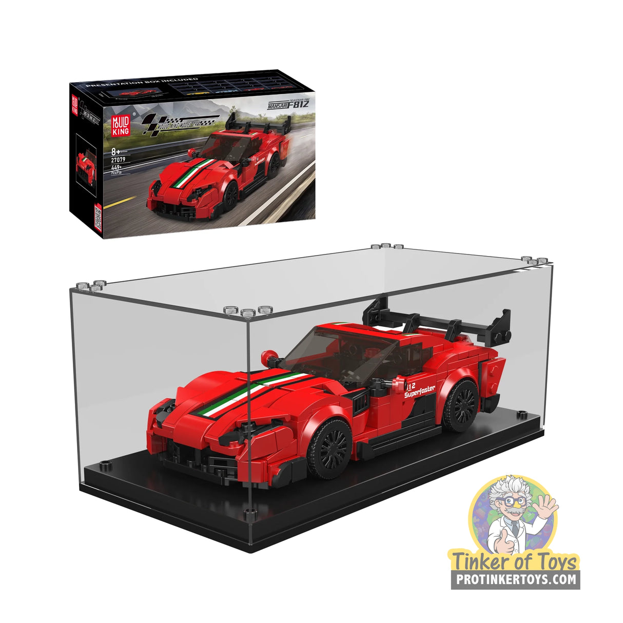 F8 1Z Supercar Building Set (449 Pcs) | MDK27079 | Mould King