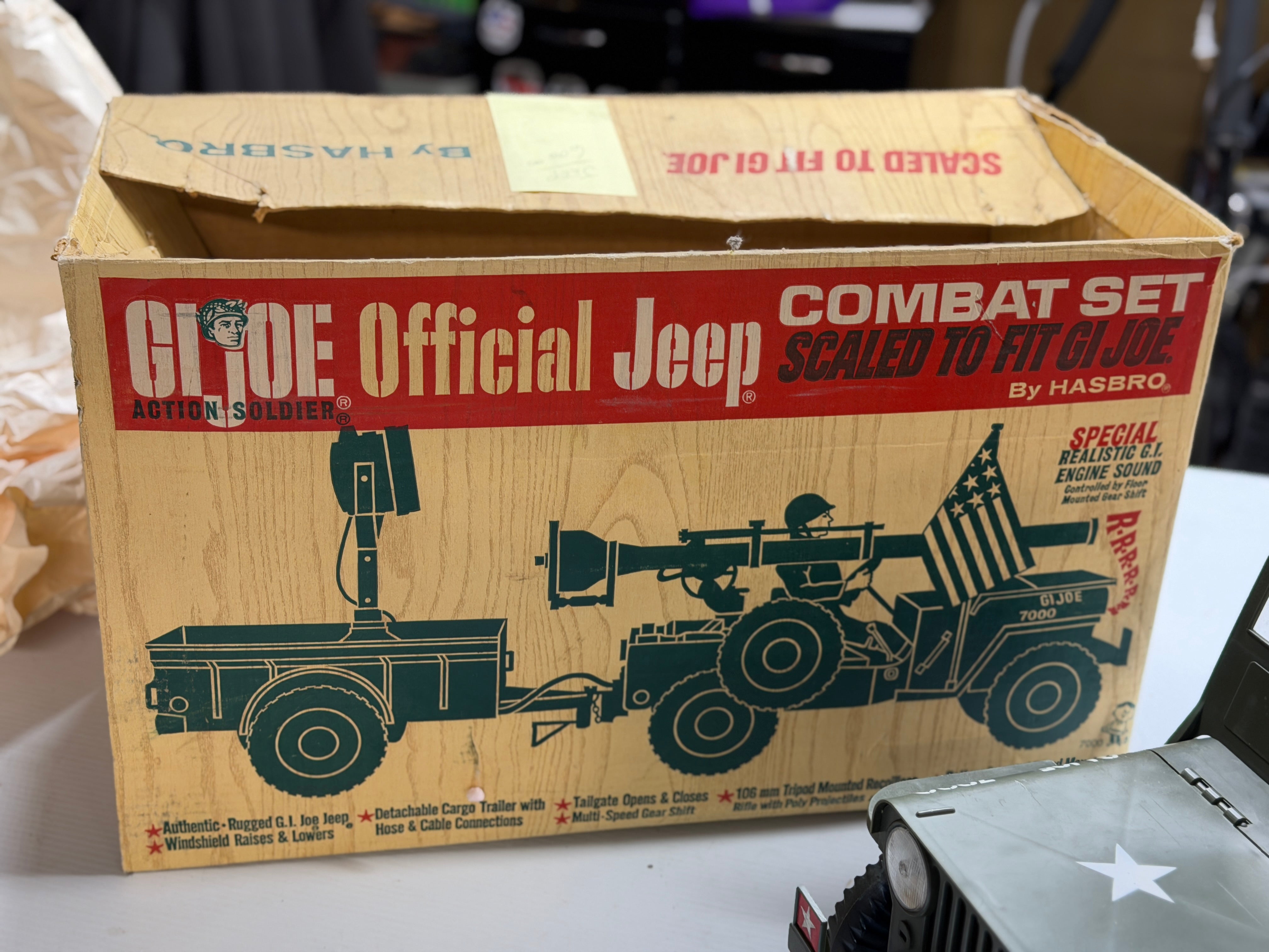G.I. Joe Official Jeep Combat Set | 7000 | Hasbro – ProTinkerToys.com