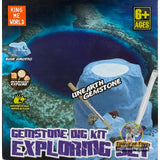 Gemstone Archaeological Dig Kit – Blue Grotto | IMX17229 | King Me World