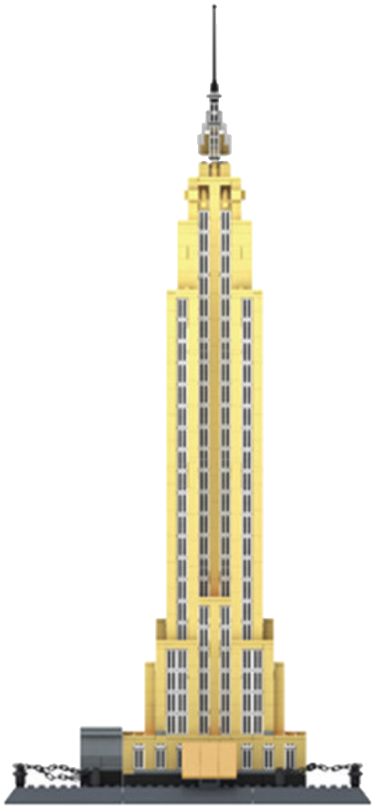 WANGE Empire Stage Architecture Set 5212 assembled product cutout