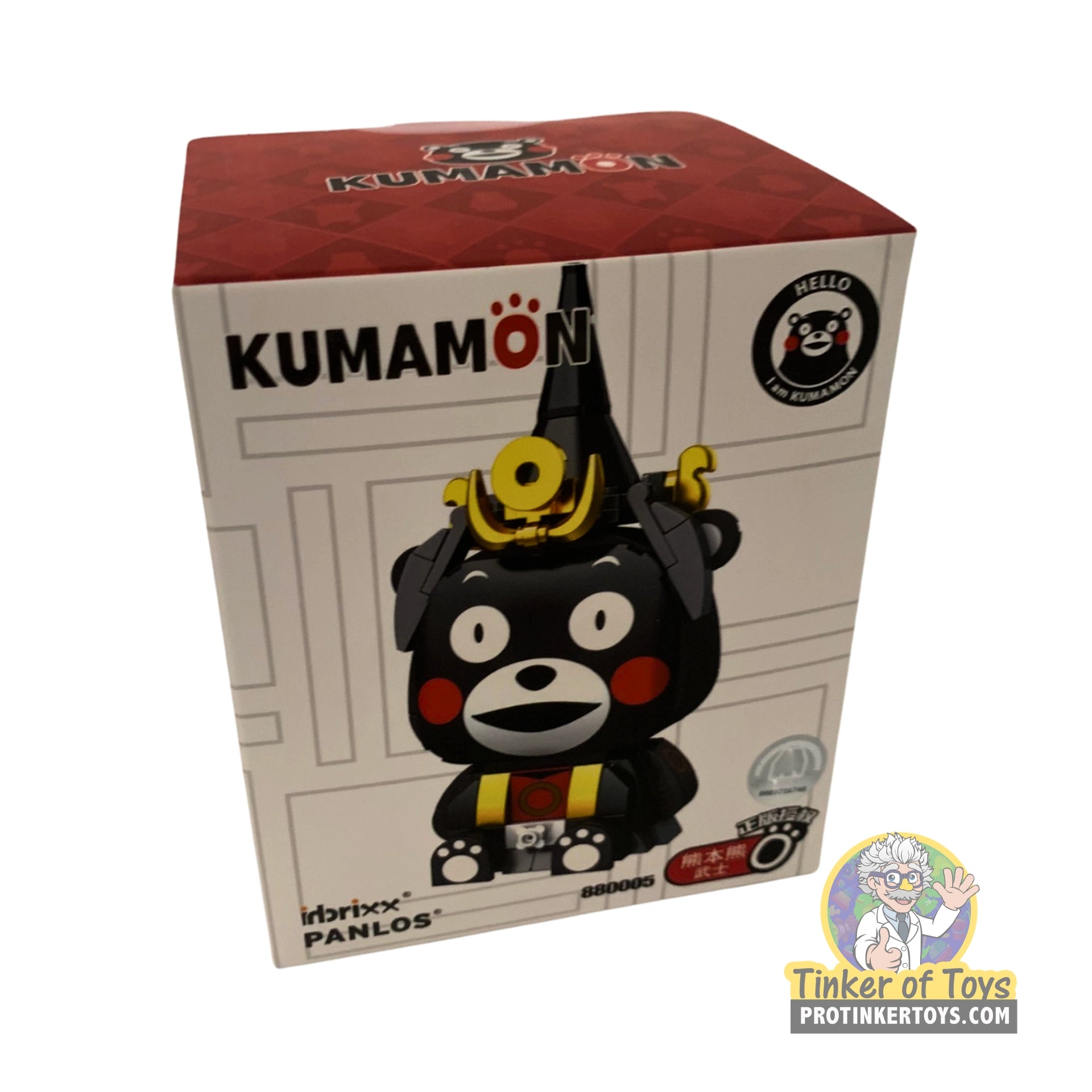 Kumamon Samurai – 195PCS Character Brick Set | INBX80005 | Inbrixx