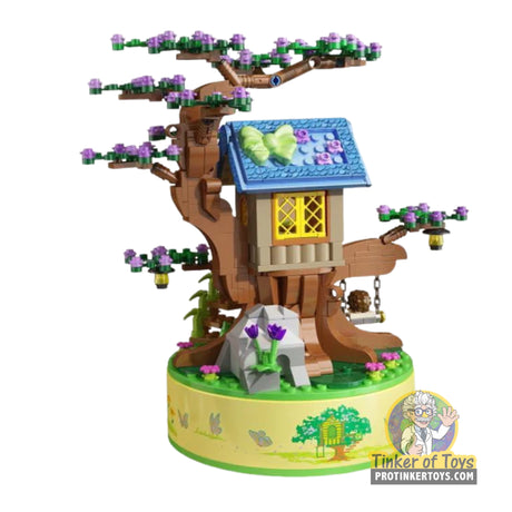 Panlos Creative Music Box Series – Tree House Music Box, Model 656017 (591 Pieces)