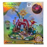 Inbrixx 81301 Teddy Daisy Holiday Camping – 490pcs Display Brick Figure