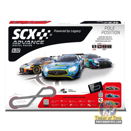 SCX Advance | Pole Position | E10596 | 1/32 Slot Car Racing Set