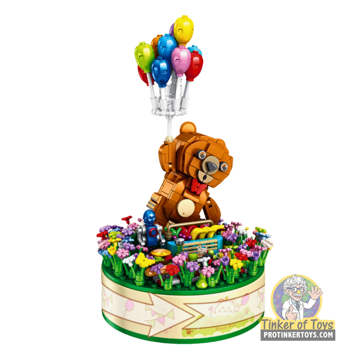 Panlos Creative Music Box Series – Flying Bear Music Box – Model 656010 (569 Pieces)