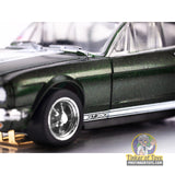 AFX 1966 Shelby Mustang GT350 Ivy Green with White Stripes Mega G+ HO Slot Car