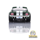 AFX 1966 Shelby Mustang GT350 Ivy Green with White Stripes Mega G+ HO Slot Car