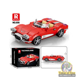 Reobrix 808 American Sports Car-Style Building Set