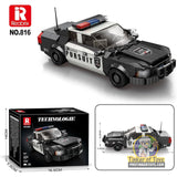 Reobrix 816 Police Car Building Set (404 pcs)