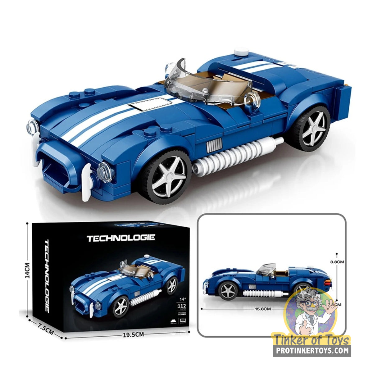 Reobrix 812 Classic Snake-Style Building Set