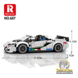 Reobrix 687 Italian Supercar-Style Building Set