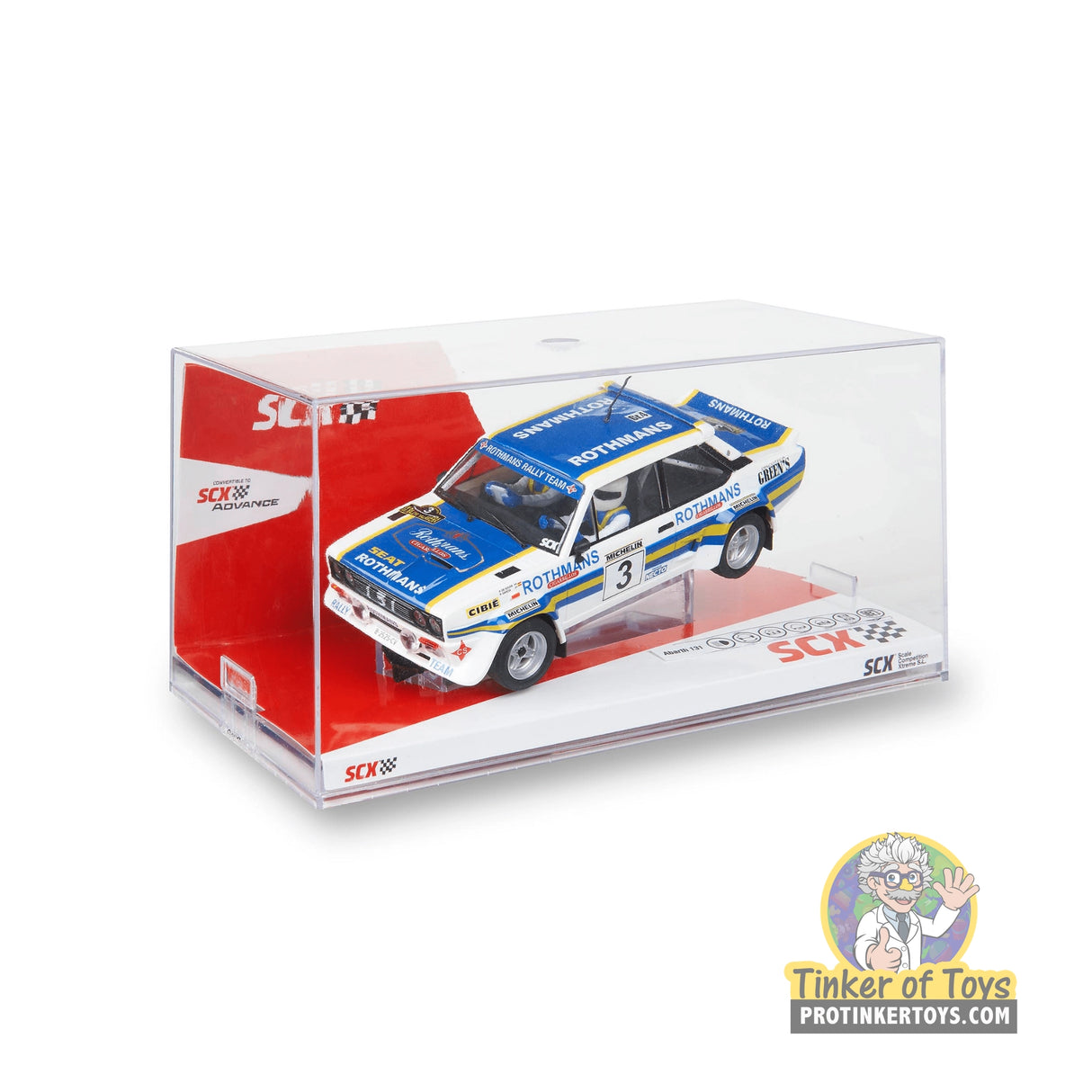 SCX Classic | Fiat Abarth 131 | #3 Rothmans | U10549 | 1/32 Slot Car