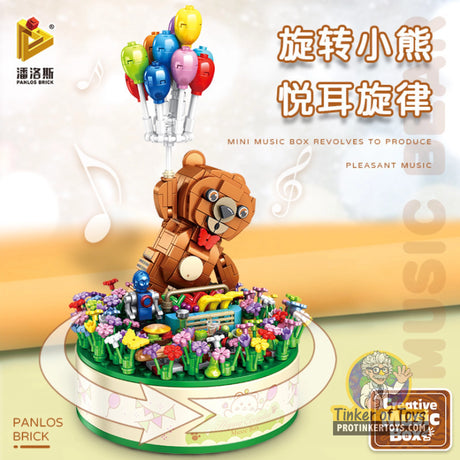 Panlos Creative Music Box Series – Flying Bear Music Box – Model 656010 (569 Pieces)