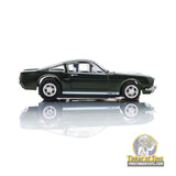 AFX 1966 Shelby Mustang GT350 Ivy Green with White Stripes Mega G+ HO Slot Car