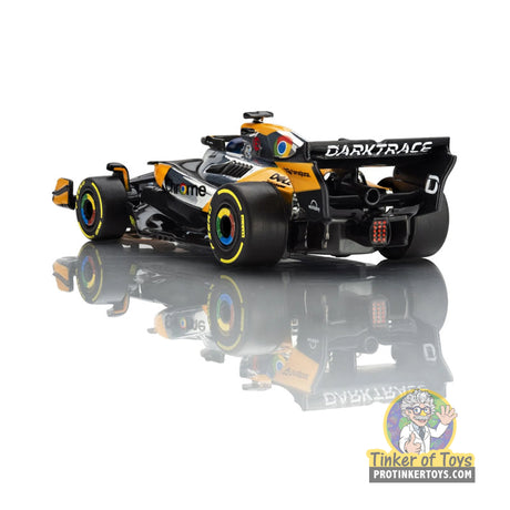 AFX McLaren F1 MCL38 #81 Austin Chrome Edition Mega G+ HO Slot Car