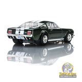 AFX 1966 Shelby Mustang GT350 Ivy Green with White Stripes Mega G+ HO Slot Car