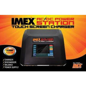 AC/DC power station charger for touch screen batteries, 150W/10A output for IMEX IMX10526