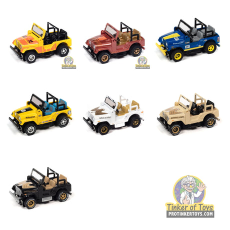 The 1979 Jeep CJ-7 Super Pack — Seven Auto World HO Slot Cars