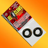 Slot Car Tires for Fly Gt40, Ferrari 365, Gtb, Porsche, Scalextric GT40 Diablo, Renault 5 Jel Claws tires for ST 1050, view 2