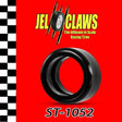 Slot Car Tires (rears) for Scalextric Ferrari F-430, Aston Martin Dbs, Lamborghini Jel Claws tires for ST 1052, main view
