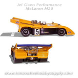 Slot Car Tires for Carrera Mclaren M20 Jel Claws slot car tire set for ST 1197-C, detail view