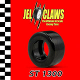 Slot Car Tires for SCX Nascar Applications Jel Claws slot car tire set for ST 1300, main view