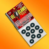 Slot Car Tires for Aurora T-jet and Vibrator Cars (performance Tire) Jel Claws slot car tire set for ST 2031, view 2