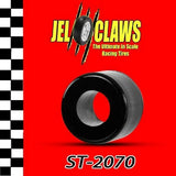 Slot Car Tires for Tyco Magnum 440-X2 - Rears Jel Claws slot car tire set for ST 2070, main view