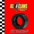 Slot Car Tires for H & R Racing Chassis Jel Claws slot car tire set for ST 3402-F, main view