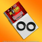 Tire for Carrera '34 Ford Hot Rod Jel Claws slot car tire set for ST 3403, front view