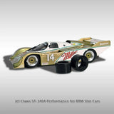 Racing Tires (rears) for BRM Slot Cars Jel Claws slot car tire set for ST 3404, detail view