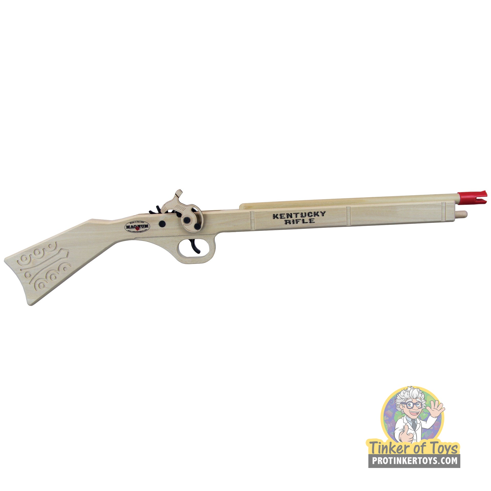 Kentucky Rifle and Blue Ammo | GL2KR | Magnum Rubber Band Guns