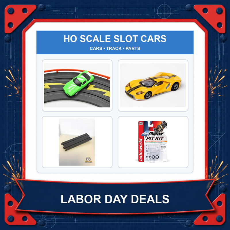 HO Scale Slot Car Labor Day Deals