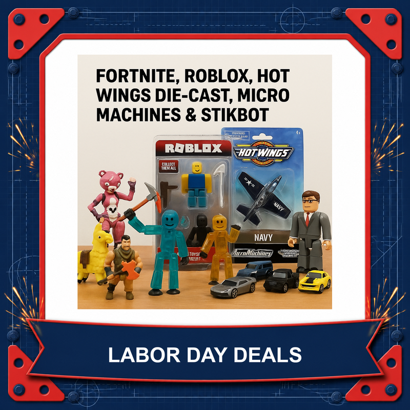 Tinkerbots & Small Diecast Labor Day Deals