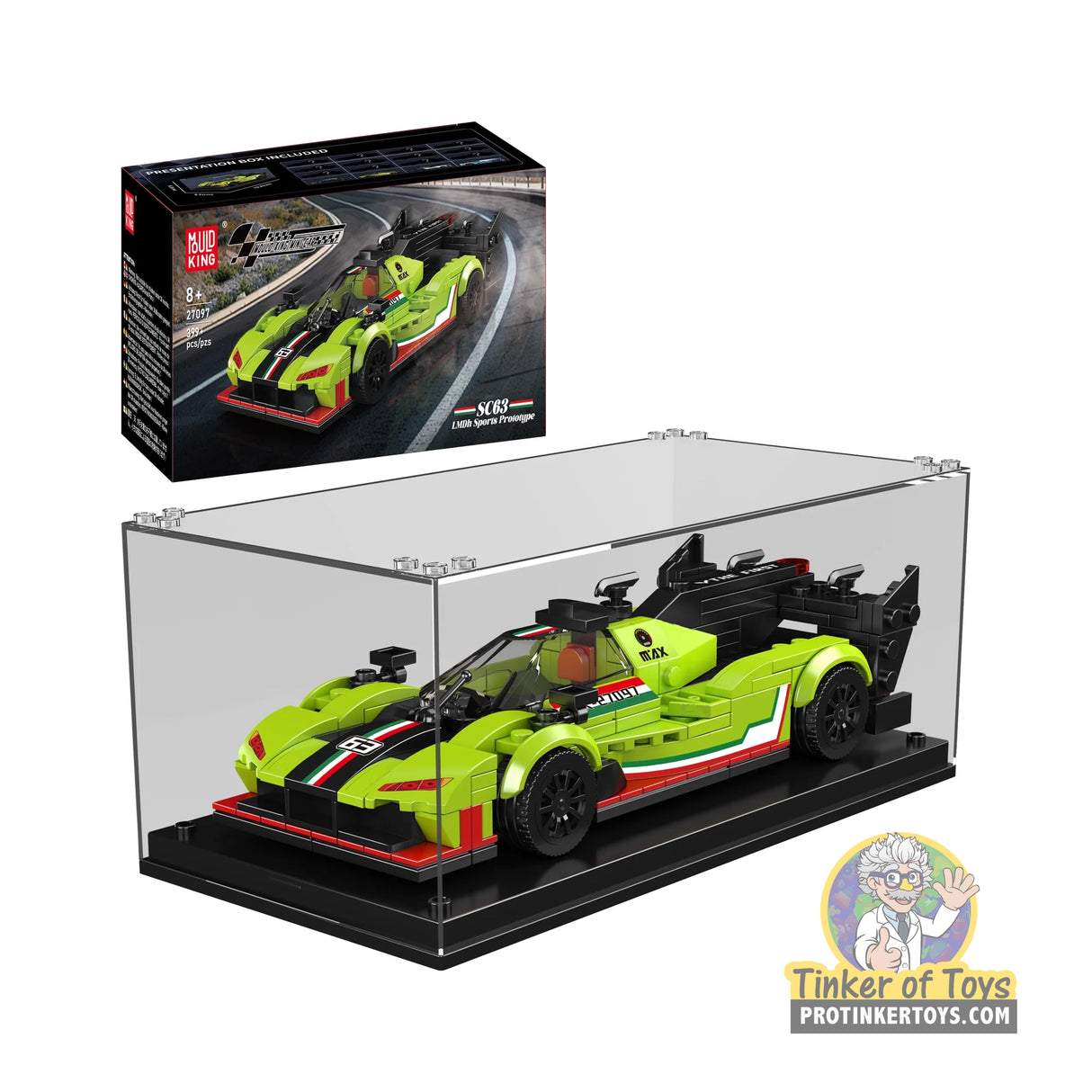 Lambo SC63 Supercar Building Set (466 Pcs) | MDK27097 | Mould King