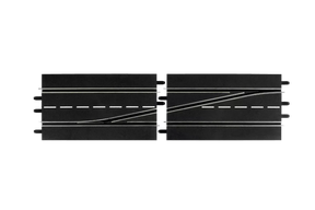 Lane change section showing lane markings and transition area for Carrera Digital 20030343