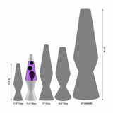 14.5" Lava Lamp - Black/Purple/Silver | 20770400US | Schylling