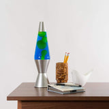 14.5" Lava Lamp - Yellow/Blue/Silver | 21240401US | Schylling