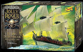 Model kit box art: Flying Dutchman ghost pirate ship model for Lindberg HL218