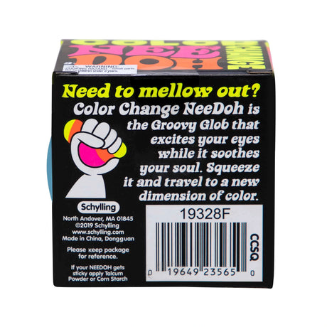 Color Change Nee Doh Package Bottom
