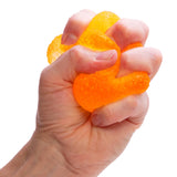 NeeDoh Gumdrop Orange Squeezed