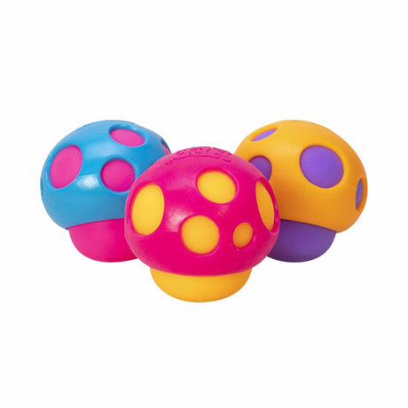 NeeDoh Groovy Shroom - Group of 3
