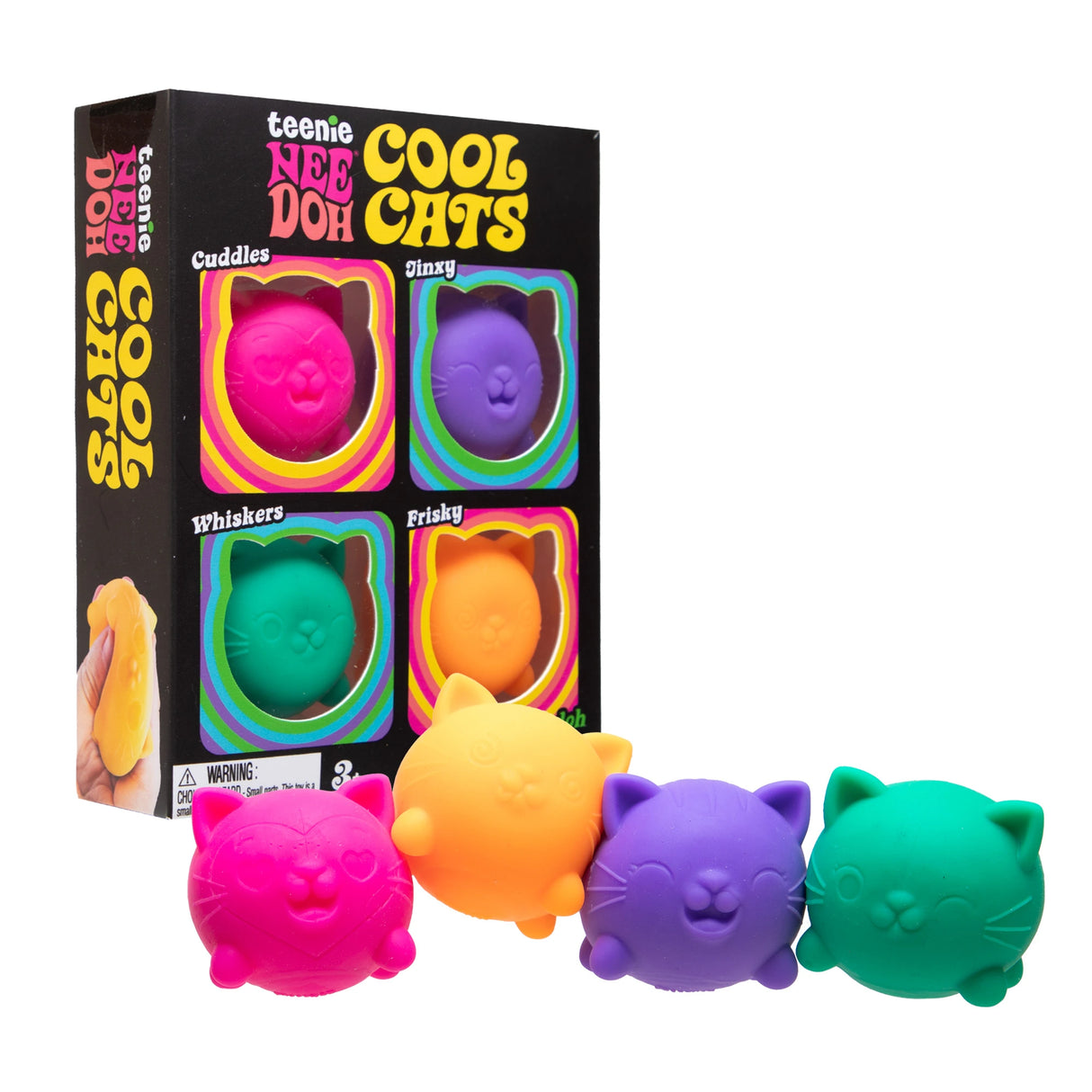 Teenie NeeDoh® Cool Kittens Multipack product image 1