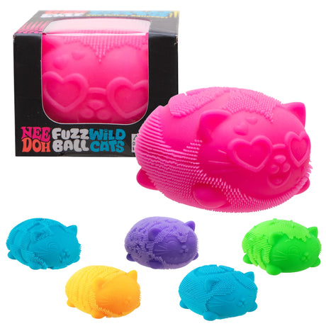 NeeDoh® Fuzz Ball Wild Cats product image 1