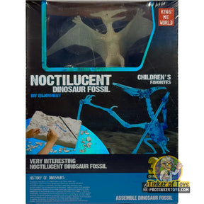 Dinosaur fossil assembly kit with glow figure for kids' fun for King Me World IMX17226