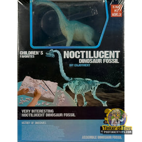 Dinosaur fossil assembly kit with glow figure for kids' fun for King Me World IMX17223