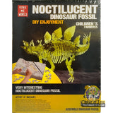 Noctilucent Dinosaur Fossil Assembly Kit (Stegosaurus) | IMX17218 | King Me World