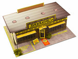 Motorcycle Shop Model Photo Real scale building kit for BK 3201, top view
